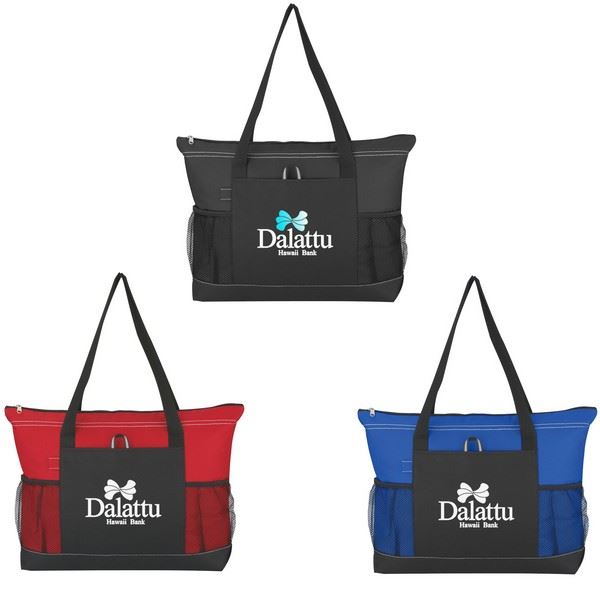 JH3191 Voyager Tote With Custom Imprint